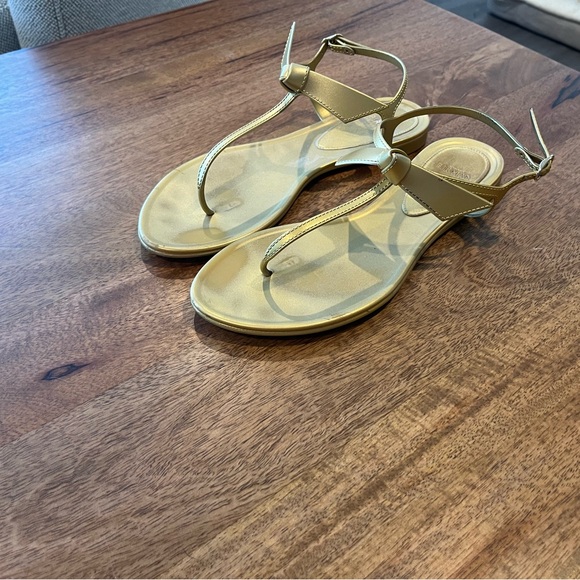 Alexander Birman gold tie knot sandals -size 37 - Picture 3 of 3